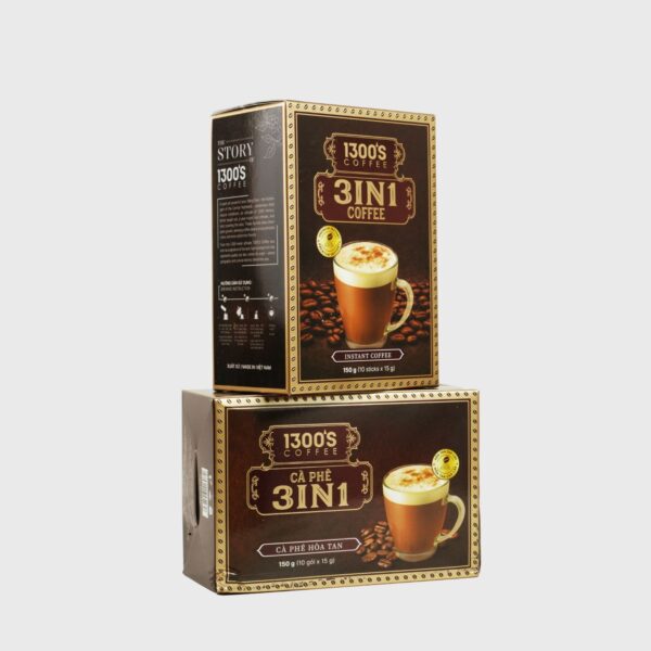 3-in-1 Instant Coffee Wholesale - 1300'S Coffee