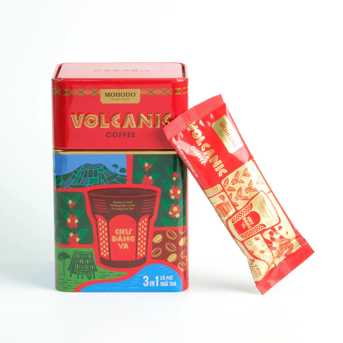 3in1 Instant Volcanic Coffee (180G) - Image 3