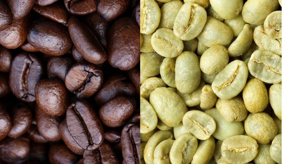 Green Beans vs Finished Products - 1300'S Coffee